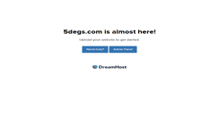 Desktop Screenshot of 5degs.com